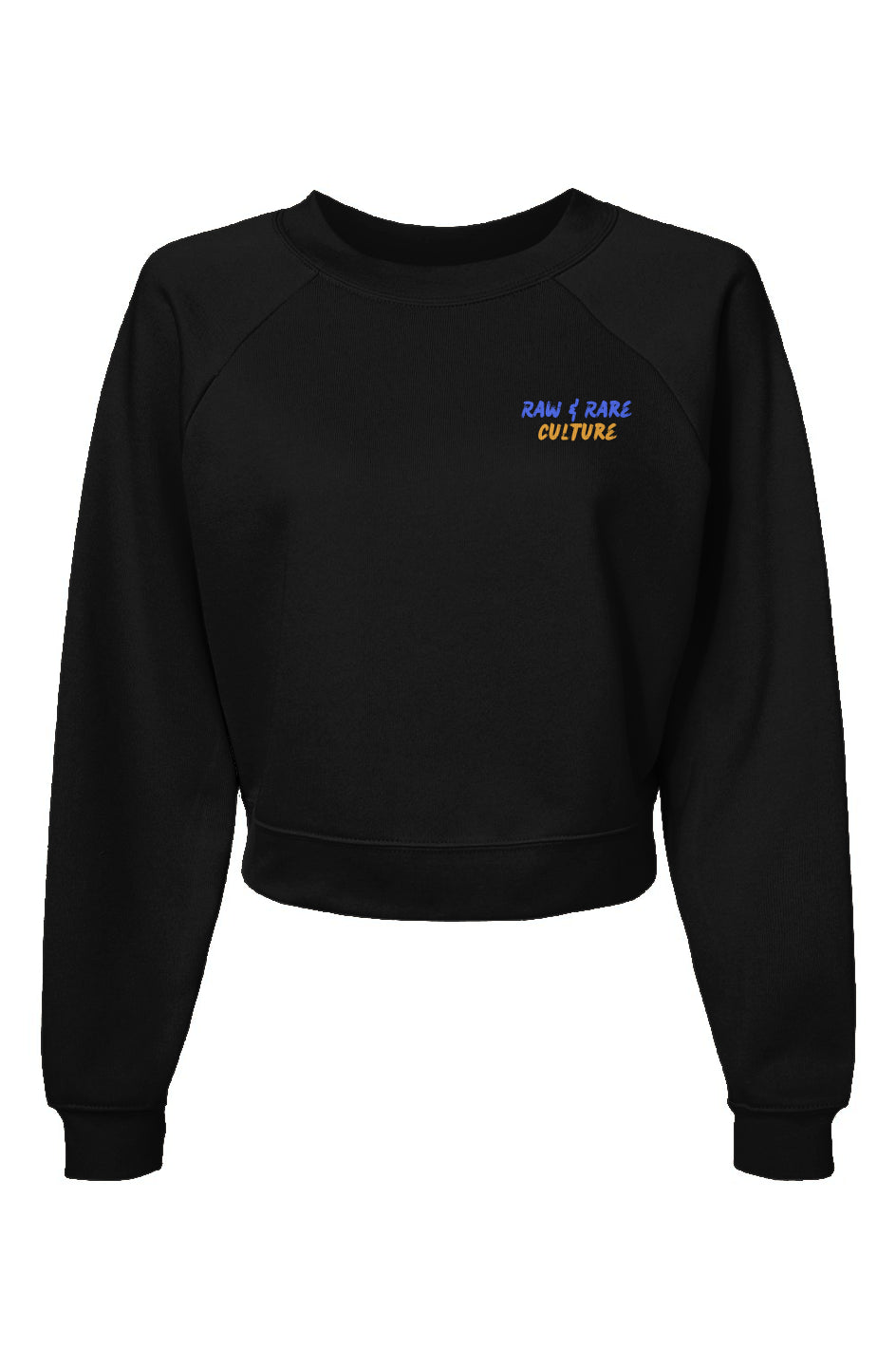 Raw & Rare Cullture Womens Raglan Pullover Fleece Sweatshirt