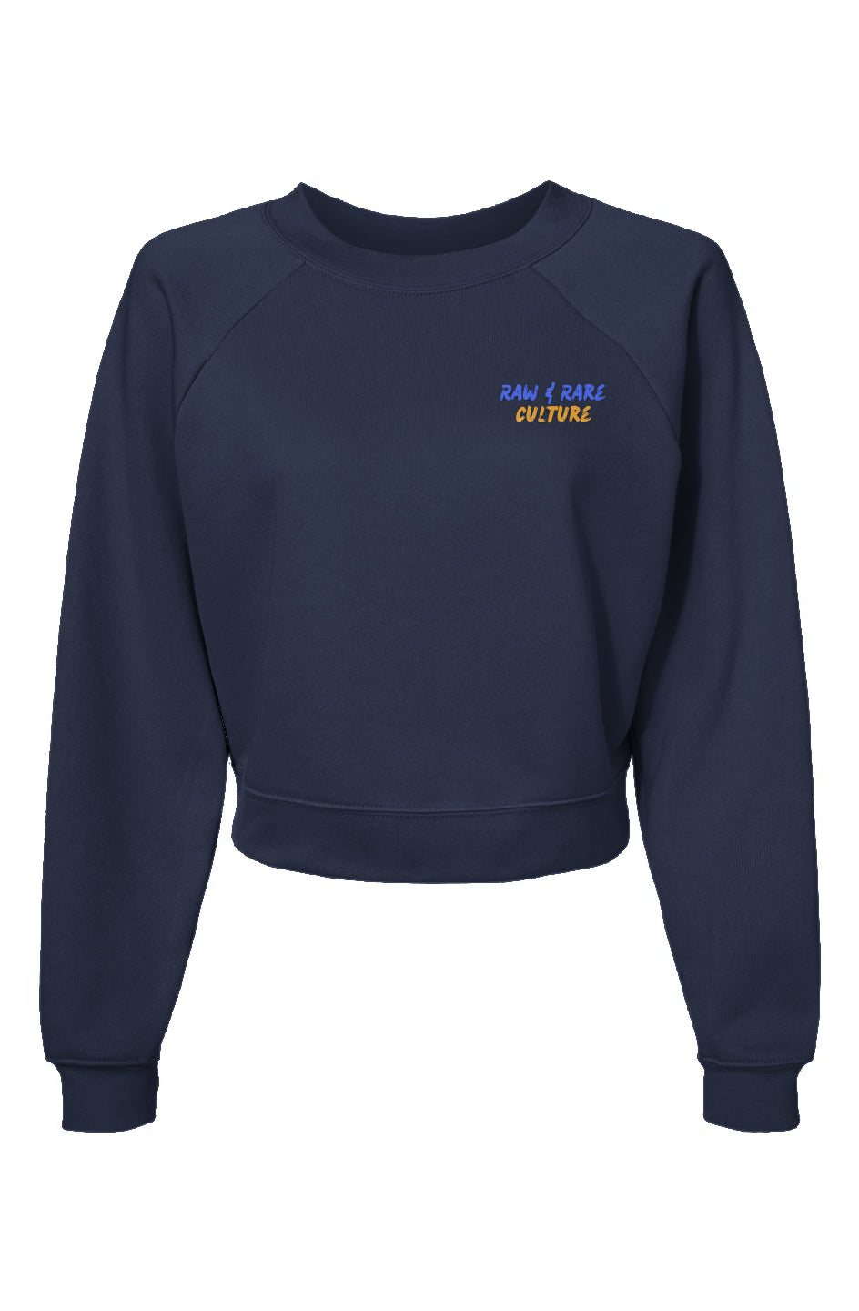 Raw & Rare Cullture Womens Raglan Pullover Fleece Sweatshirt
