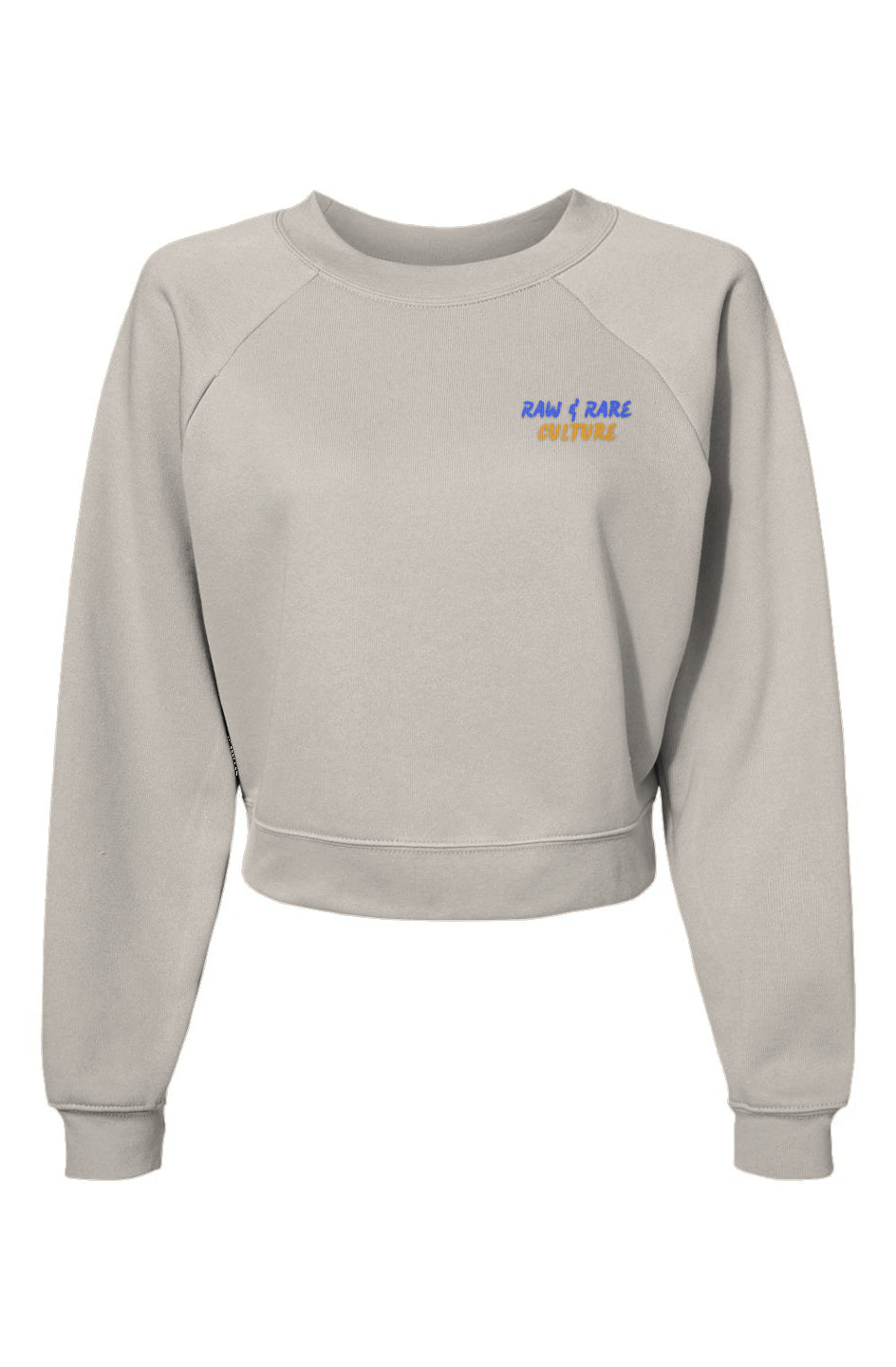 Raw & Rare Cullture Womens Raglan Pullover Fleece Sweatshirt