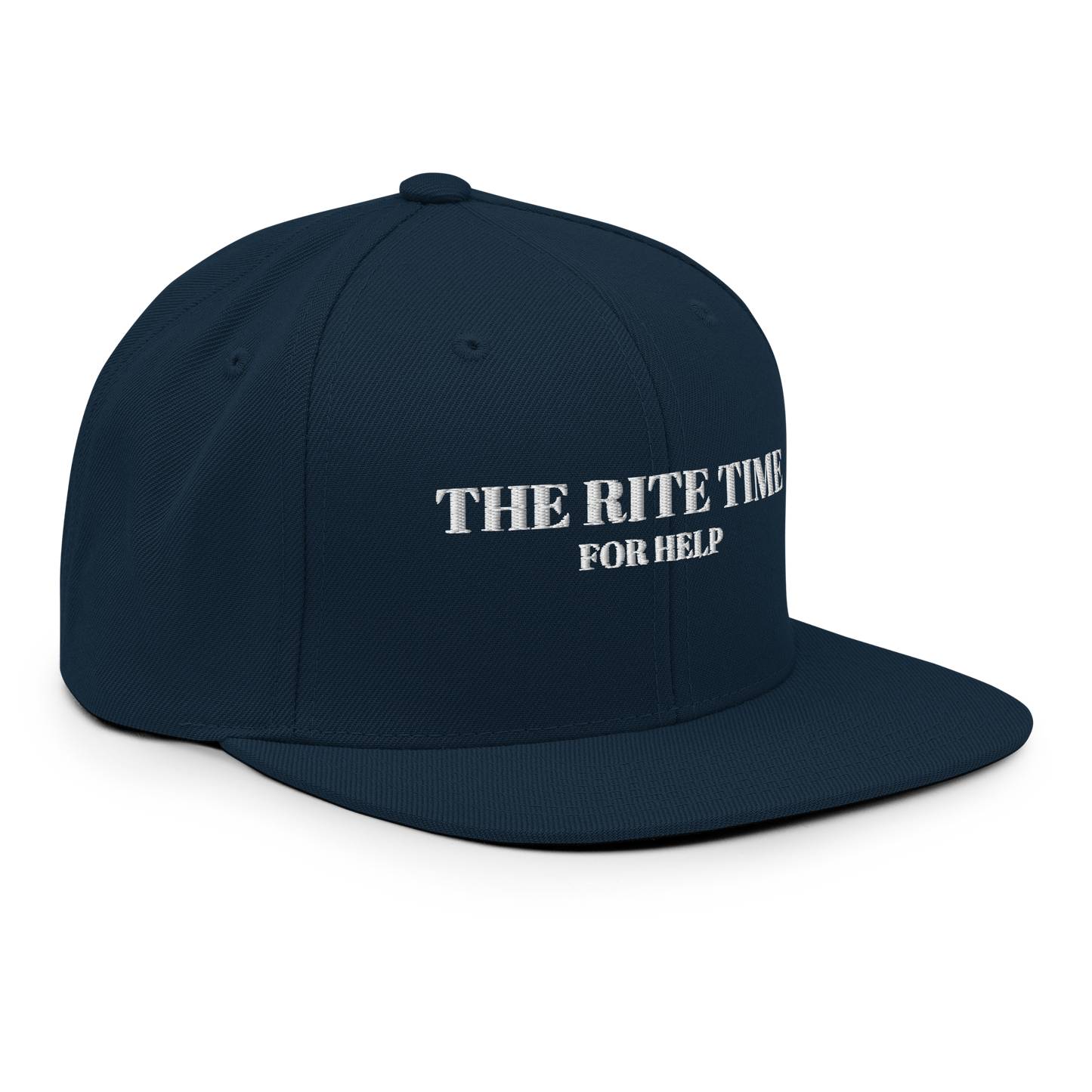 Snapback Hat The Rite Time For Help