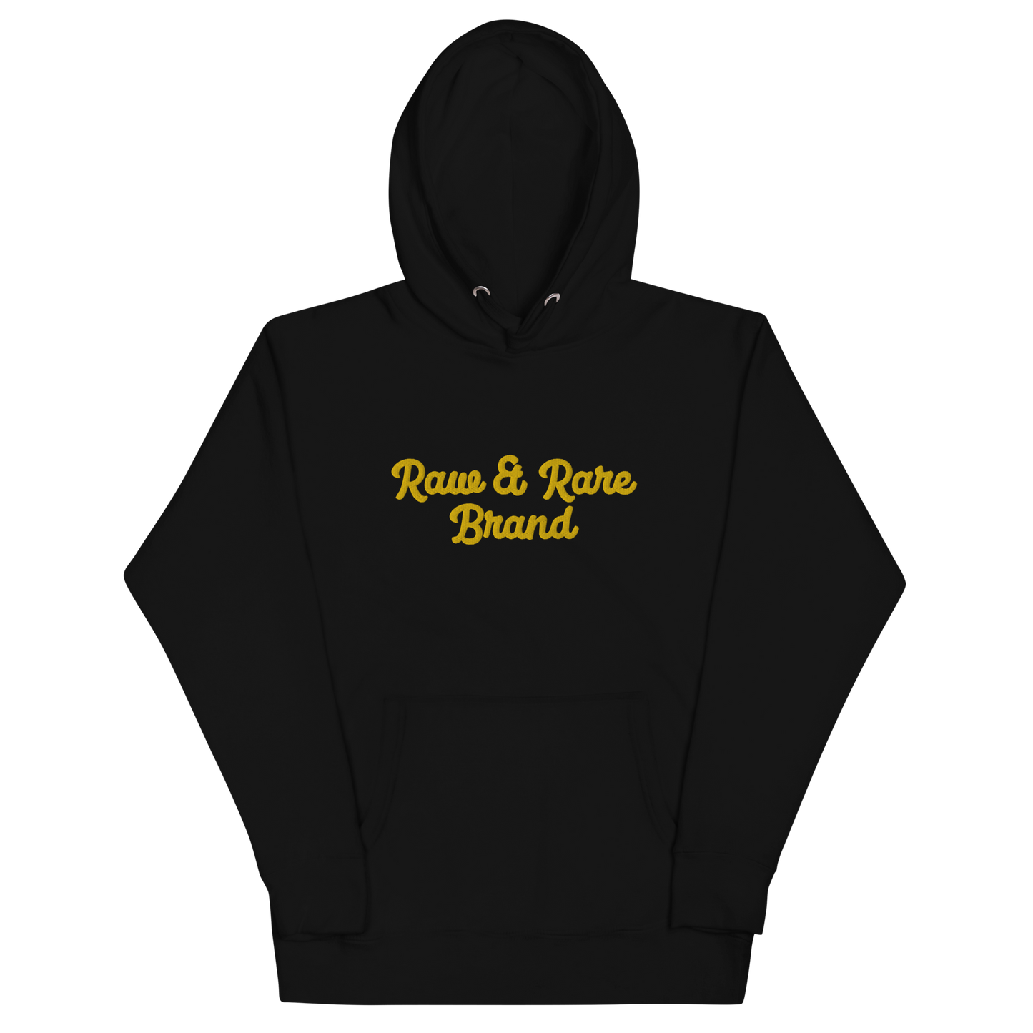 Raw & Rare Brand Cursive Hoodie