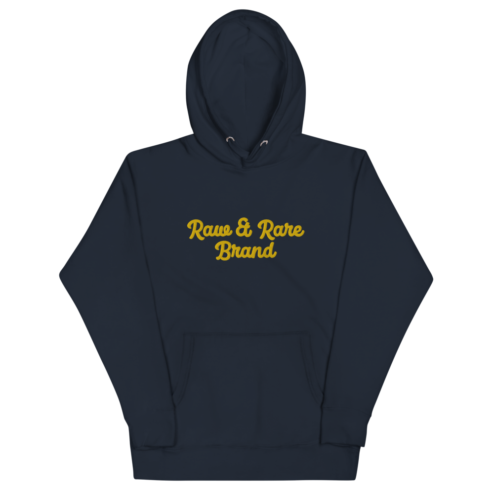 Raw & Rare Brand Cursive Hoodie