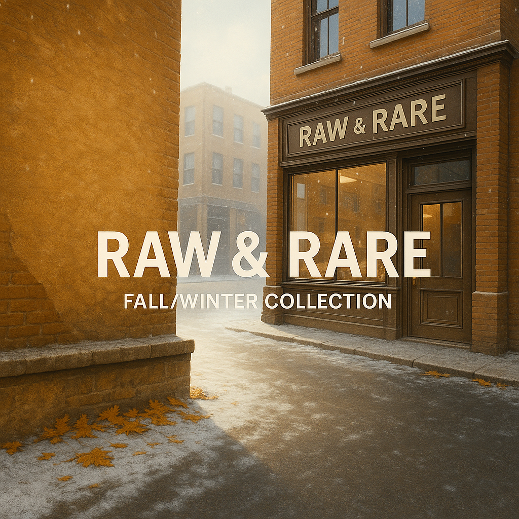 Raw & Rare Fall/Winter Collection