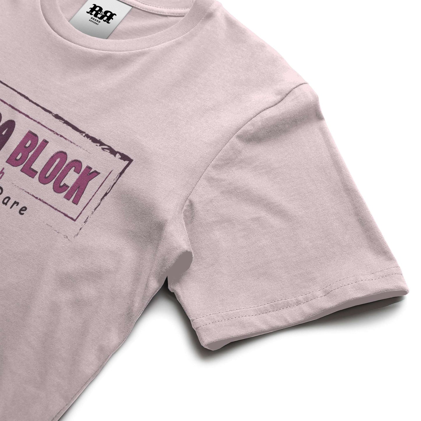 On da Block With Raw Rare Classic Streetwear T Shirt