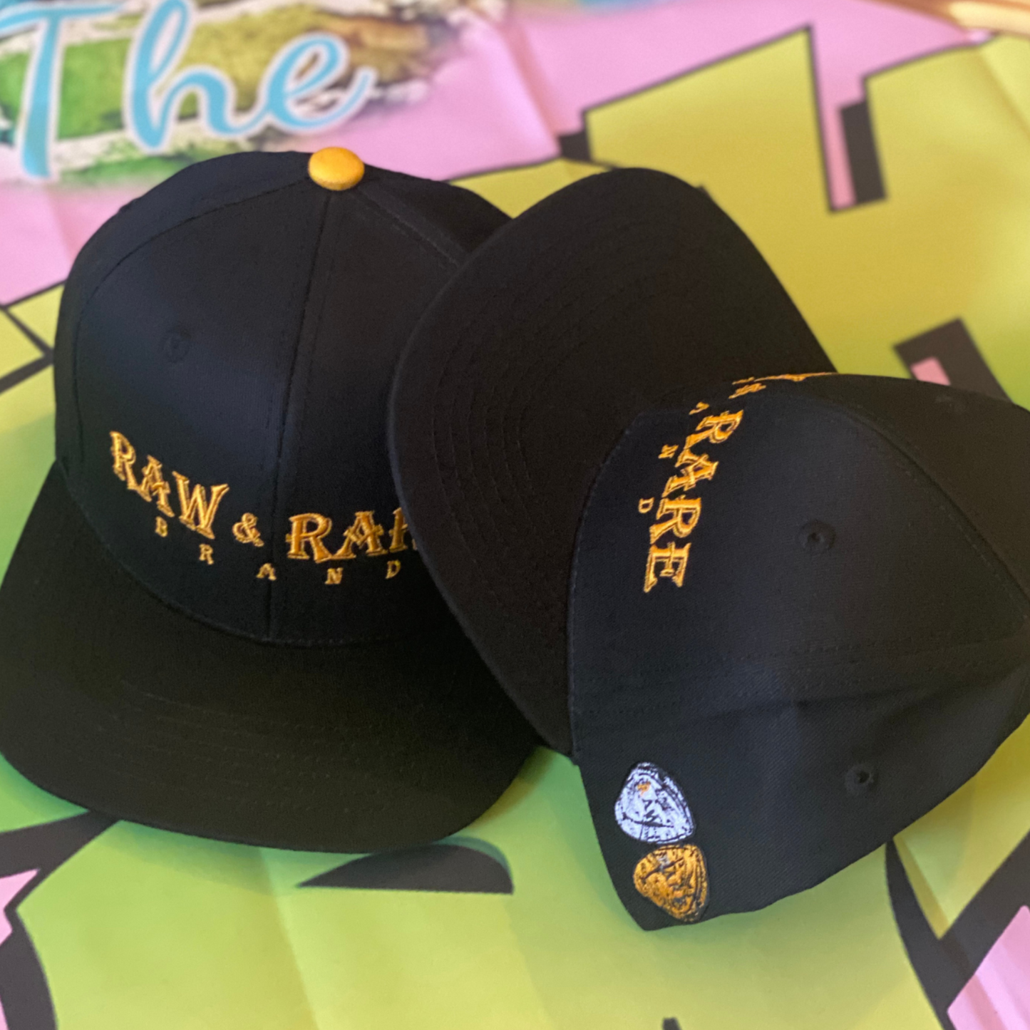 Raw & Rare Brand Gold Edition Snapback