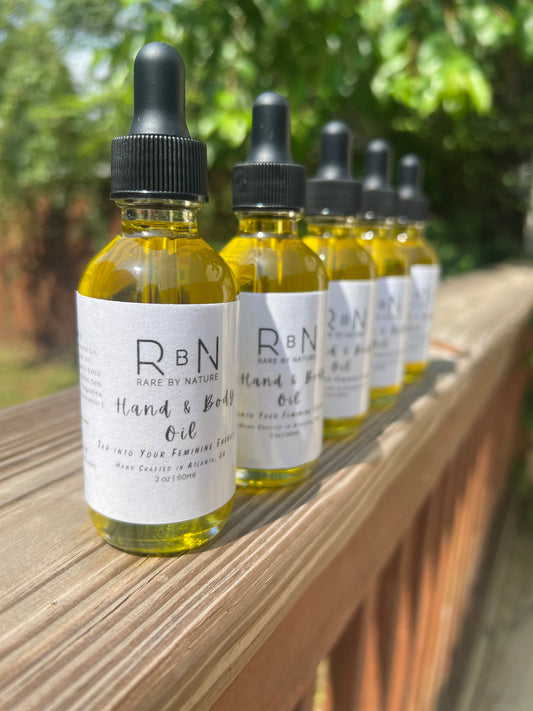 Rare By Nature Hand And Body Oil