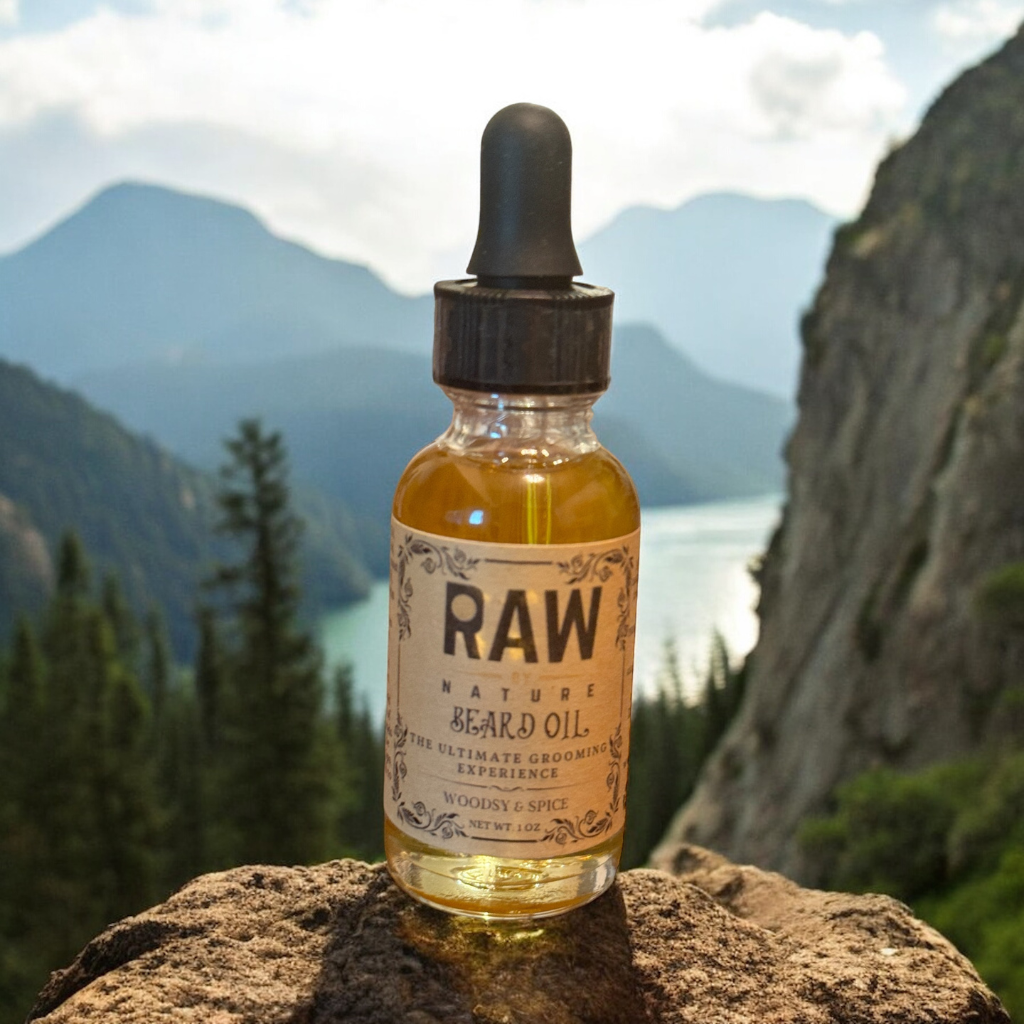 Raw By Nature Woodsy & Spice Beard Oil Bundle