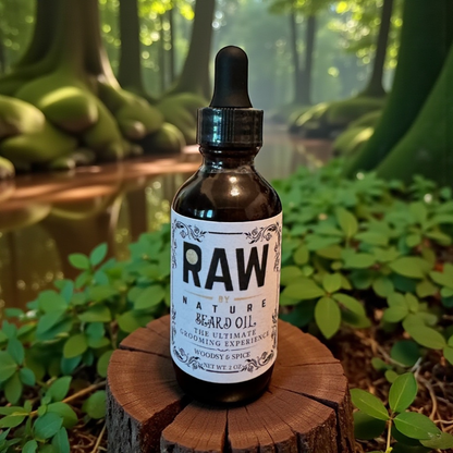 Raw By Nature Woodsy & Spice Beard Oil Bundle