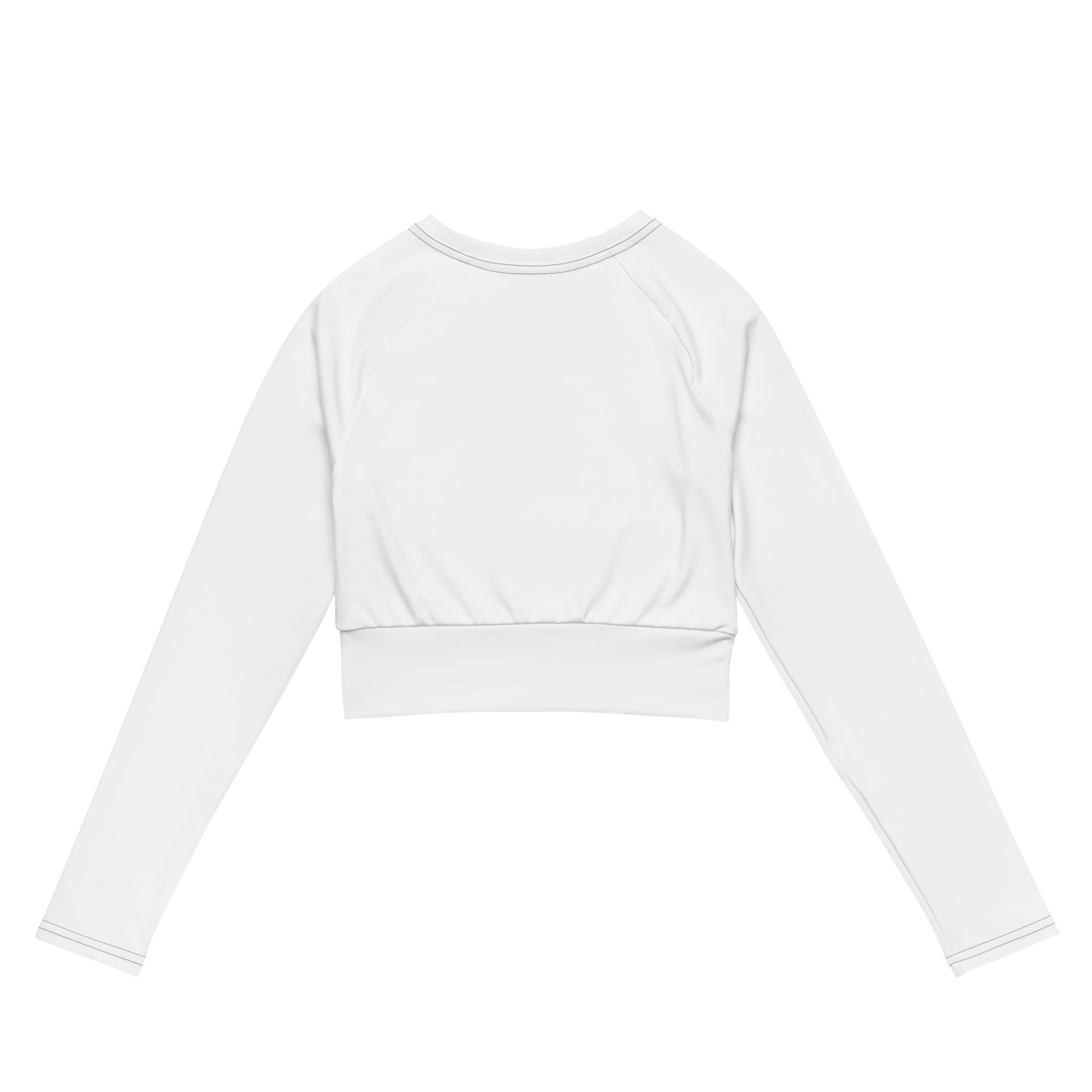 I Am Raw & Rare long-sleeve crop top