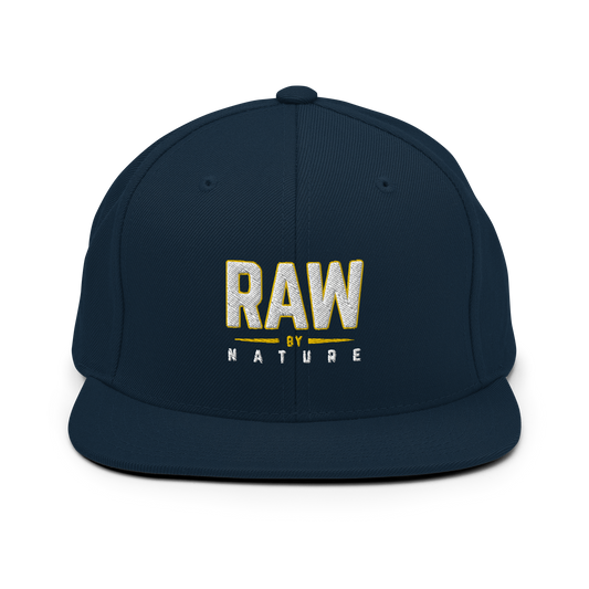 Raw By Nature Snapback Hat
