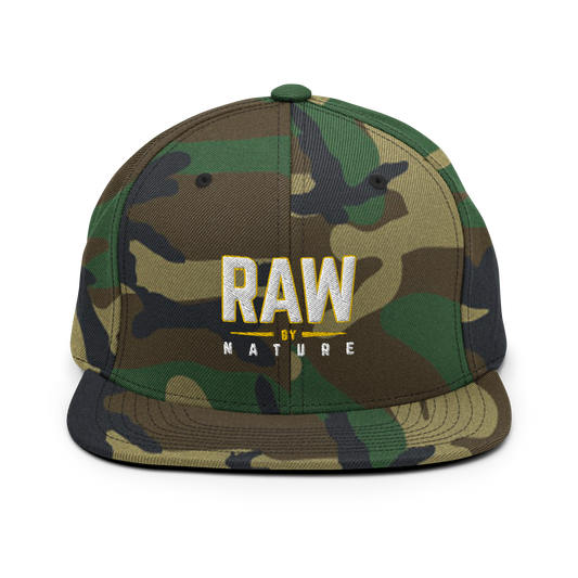 Raw By Nature Snapback Hat