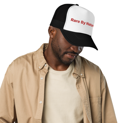 Rare By Nature Foam trucker hat