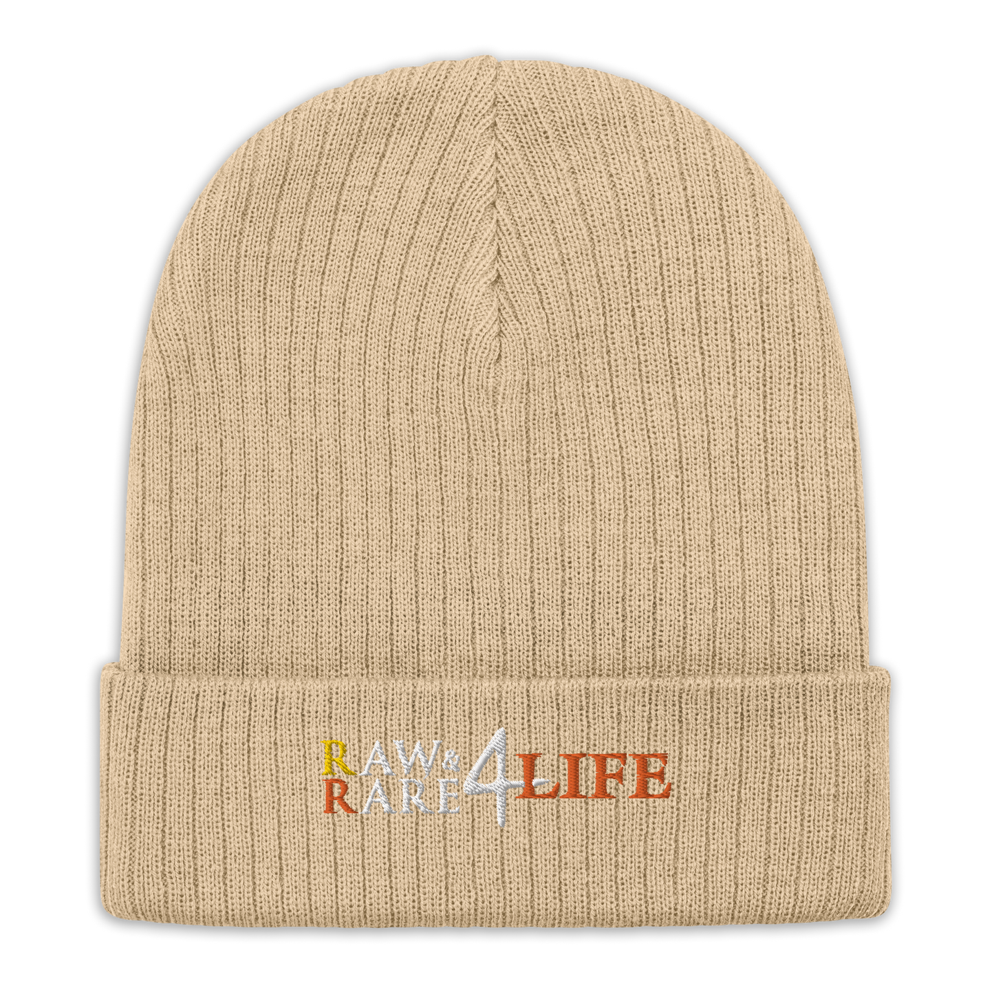 Raw & Rare 4 life Ribbed Beanie