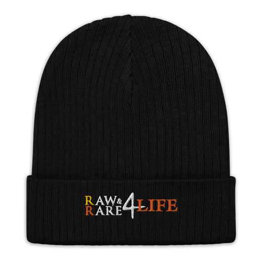 Raw & Rare 4 life Ribbed Beanie