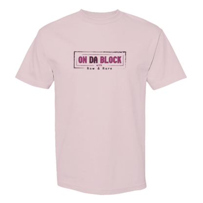 On da Block With Raw Rare Classic Streetwear T Shirt