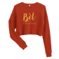 Bèl By Raw & Rare Crop Sweatshirt