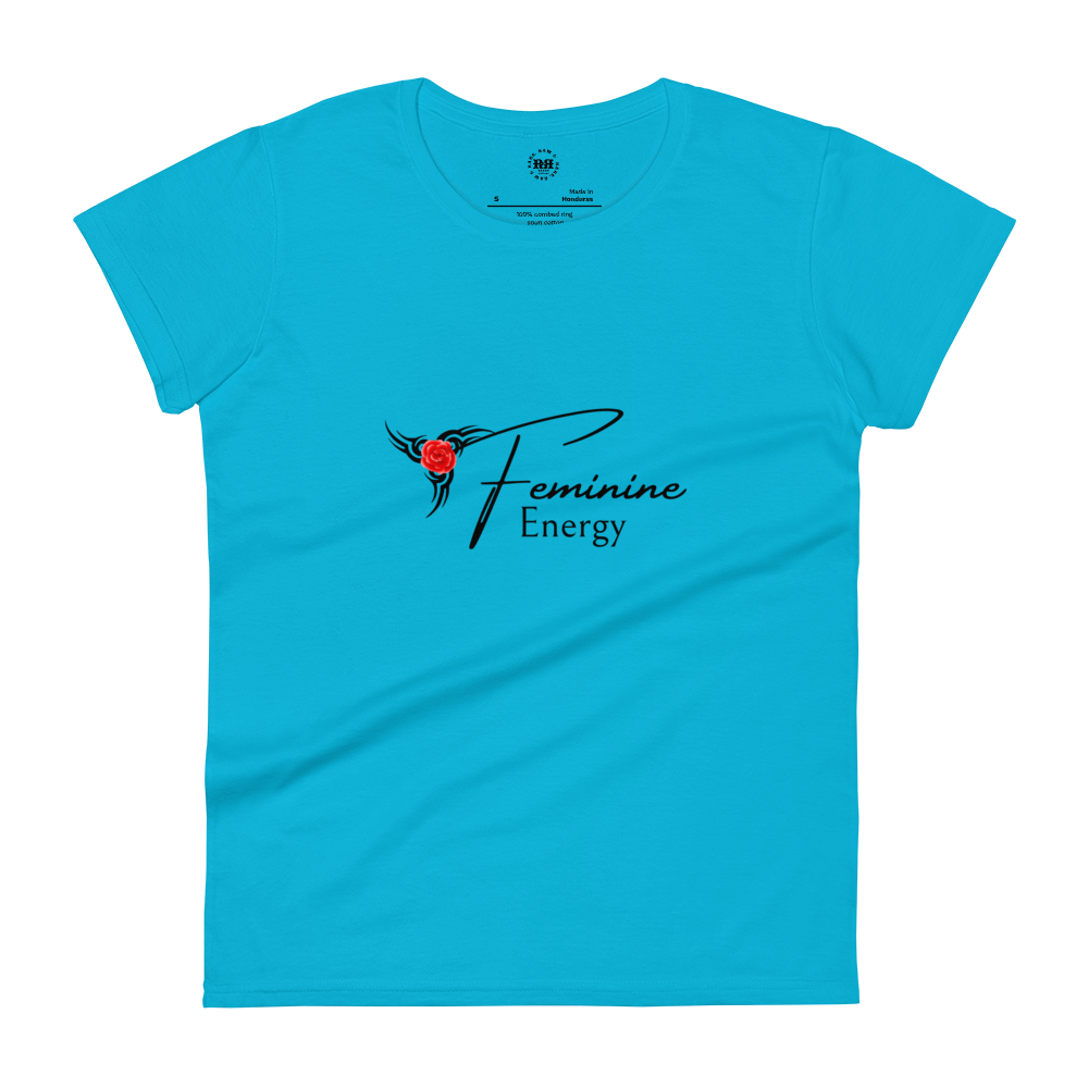 Women's "Feminine Energy short sleeve t-shirt