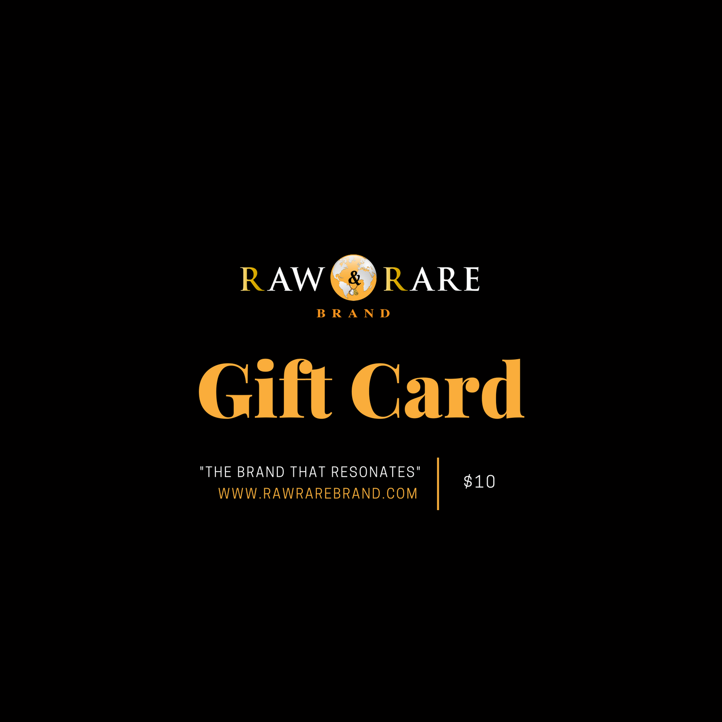 Raw & Rare Brand Gift Card