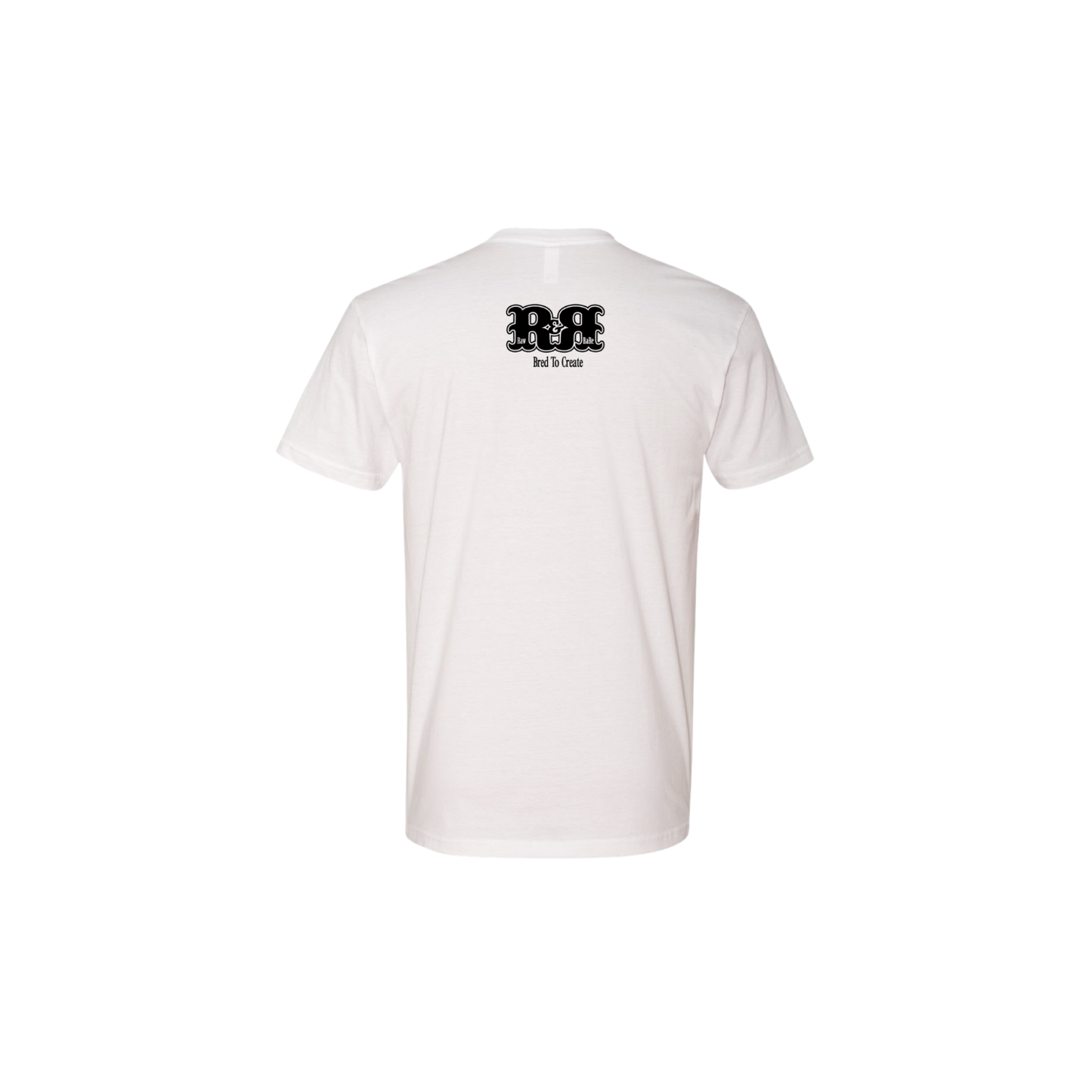 Raw & Rare Brand “Bred To Create” Men’s Tee, also available in small - 4XL 