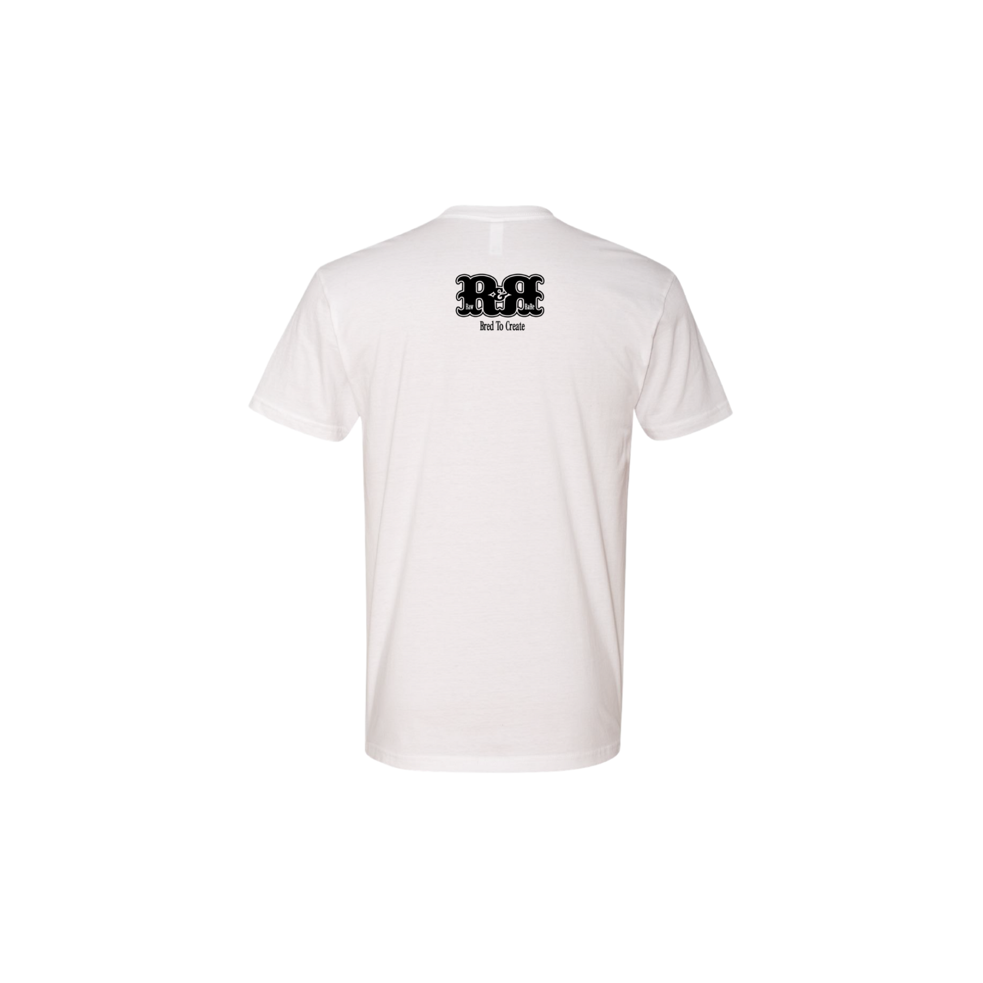 Raw & Rare Brand “Bred To Create” Men’s Tee, also available in small - 4XL 