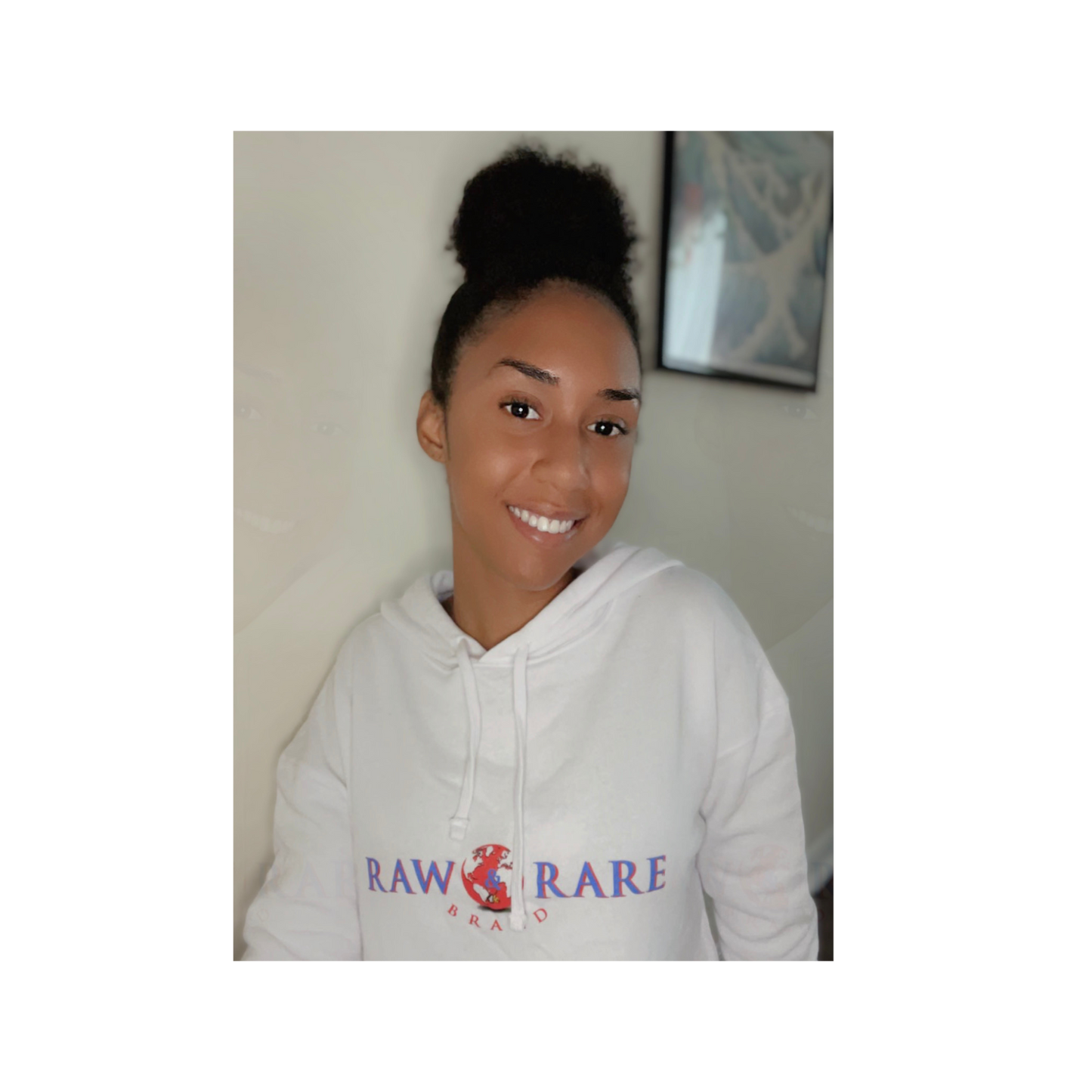 Raw & Rare Brand Dream Crop Top Hoodie