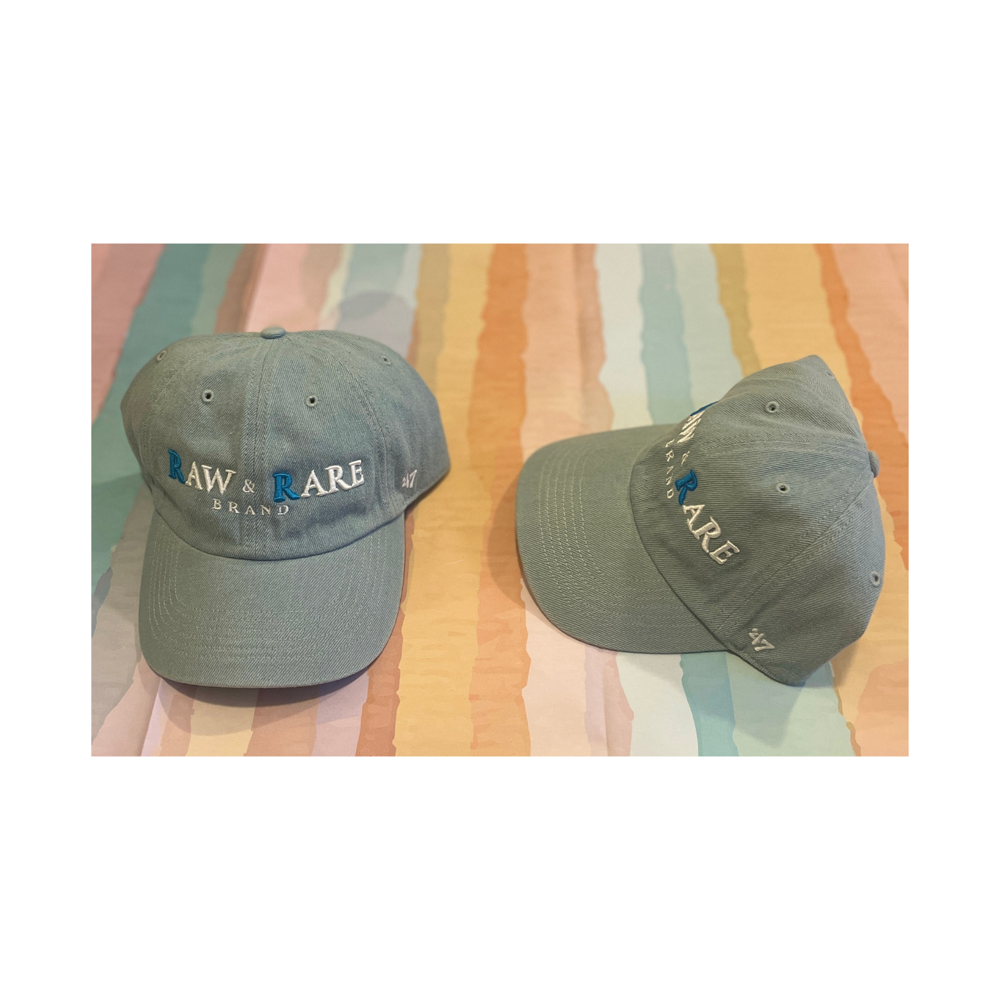 Raw & Rare Brand denim dad hat