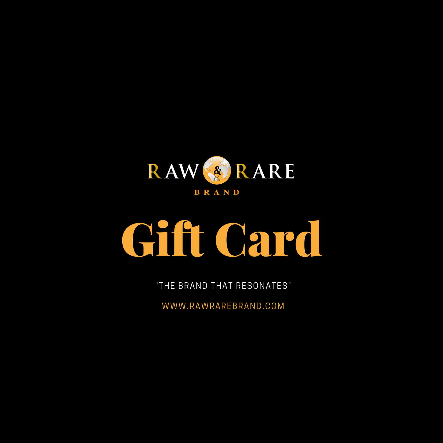 Raw & Rare Brand Gift Card
