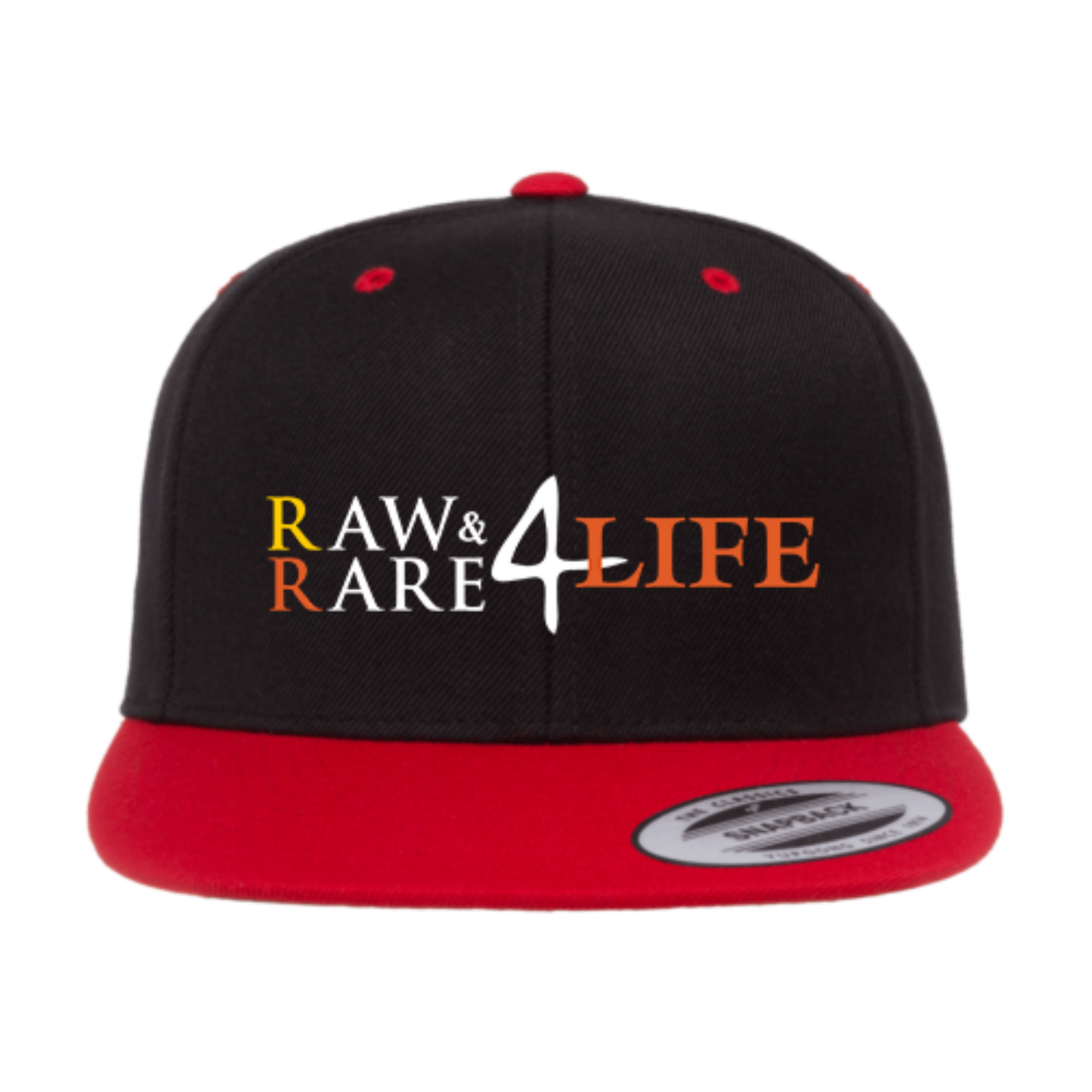 Raw & Rare 4 Life 2 Tone Snapback Hat