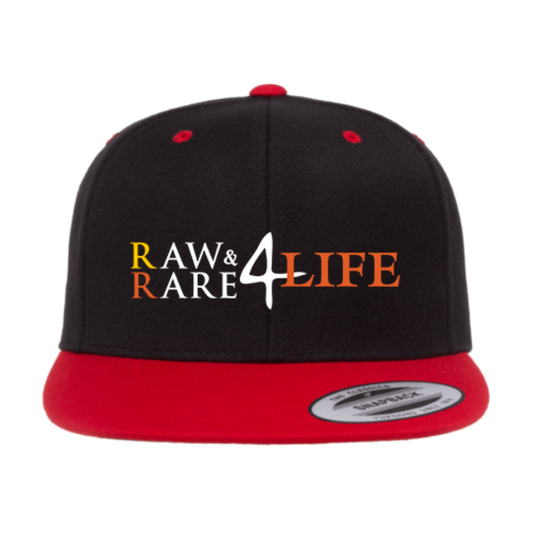 Raw & Rare 4 Life 2 Tone Snapback Hat