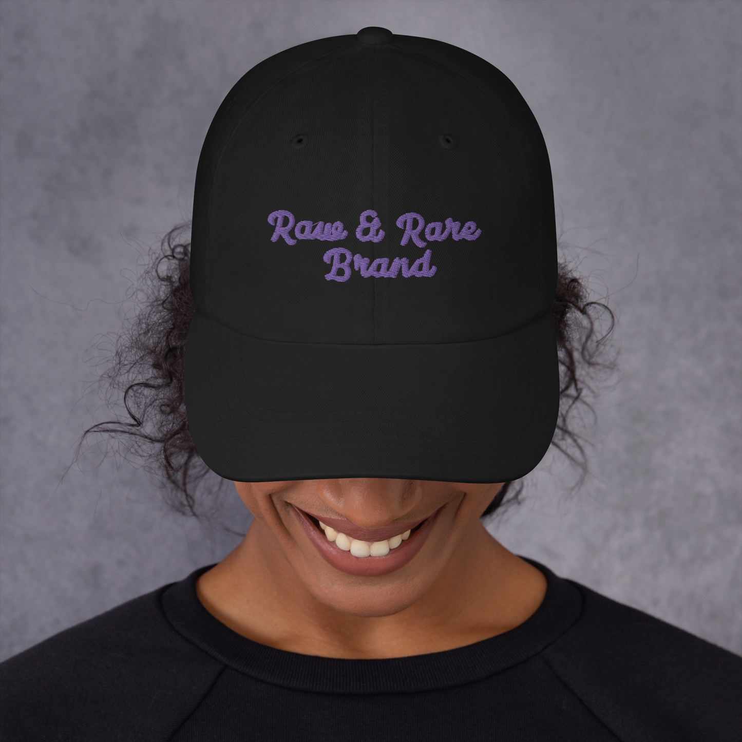 Raw & Rare Ladies Cursive Dad Hat