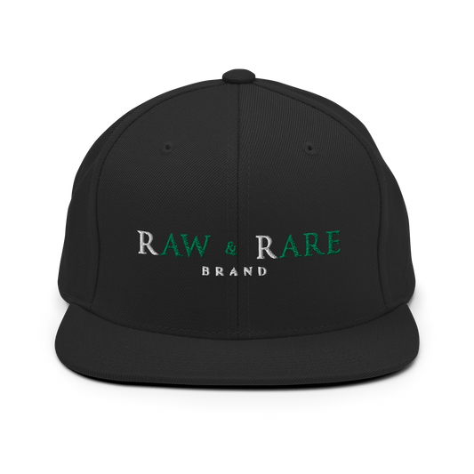 Raw & Rare Brand Snapback Hat