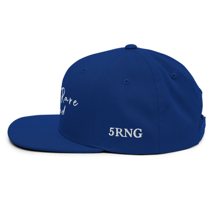 Raw & Rare Brand Script Snapback Hat