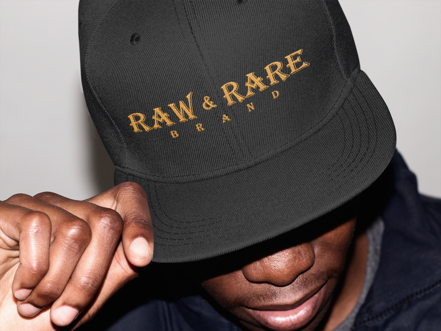 Raw & Rare Brand Gold Edition Snapback
